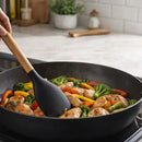 Kit de Utensílios Para Cozinha em Silicone e Bambu Premium 12 Peças