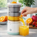 Espremedor Elétrico Laranja/Limão/Frutas com carregamento USB