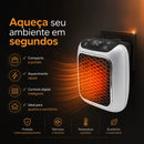 Mini Super Aquecedor Pequeno Portátil De Parede