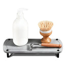 Bandeja Decorativa Lavabo De Diatomita Cor Cinza Lua