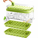 Máquina De Gelo/Molde De Cubo Caixa De Armazenamento Com Tampa Dupla Camada